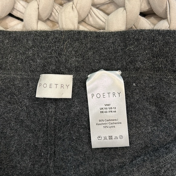 WORN ONCE EUC Poetry Fashion cashmere leggings - Picture 6 of 7